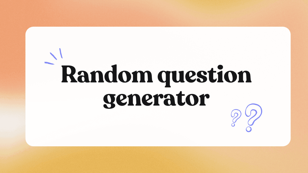 random question generator