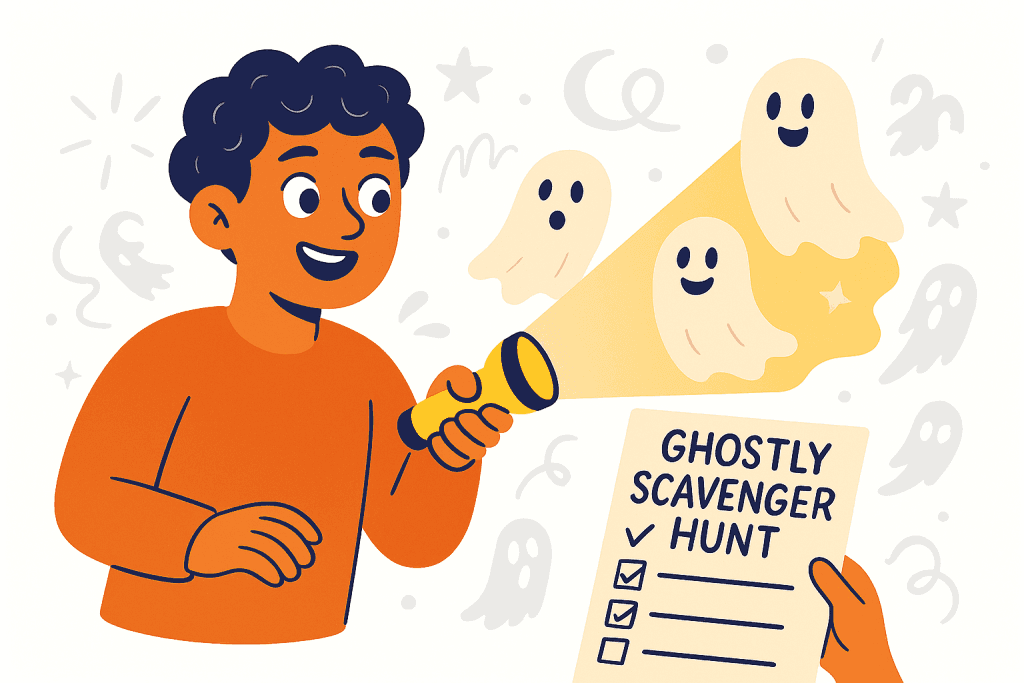 ghostly scavenger hunt